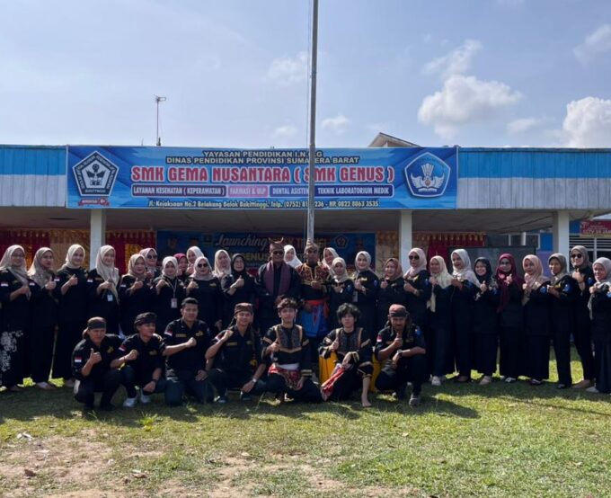SMK Genus Bukittinggi Gelar Launching Silat Tradisi se-Sumatera Barat